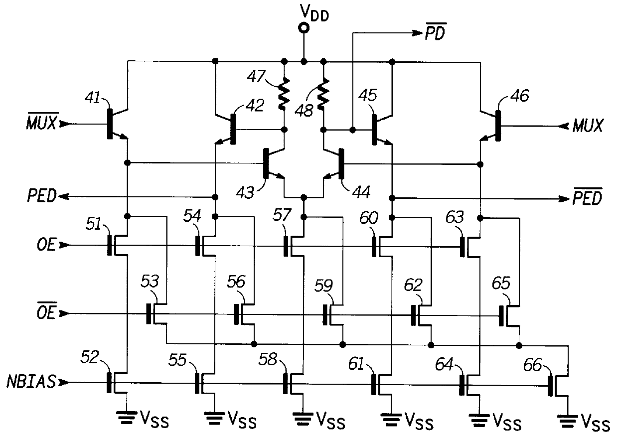 Square-law clamping circuit