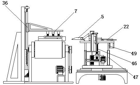 A cigarette popping bead filling equipment