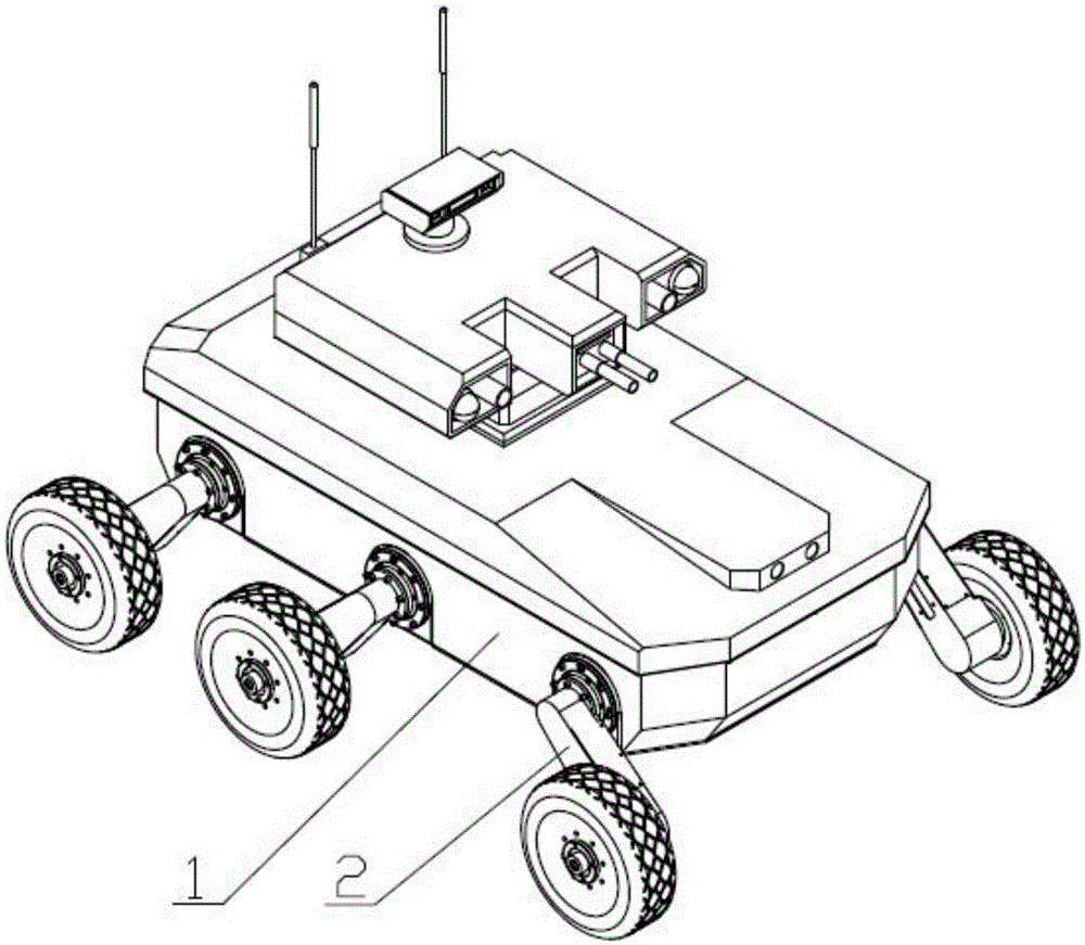 Wheel-leg combined type intelligent mobile robot