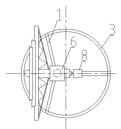 Multilevel wheel-type draught fan