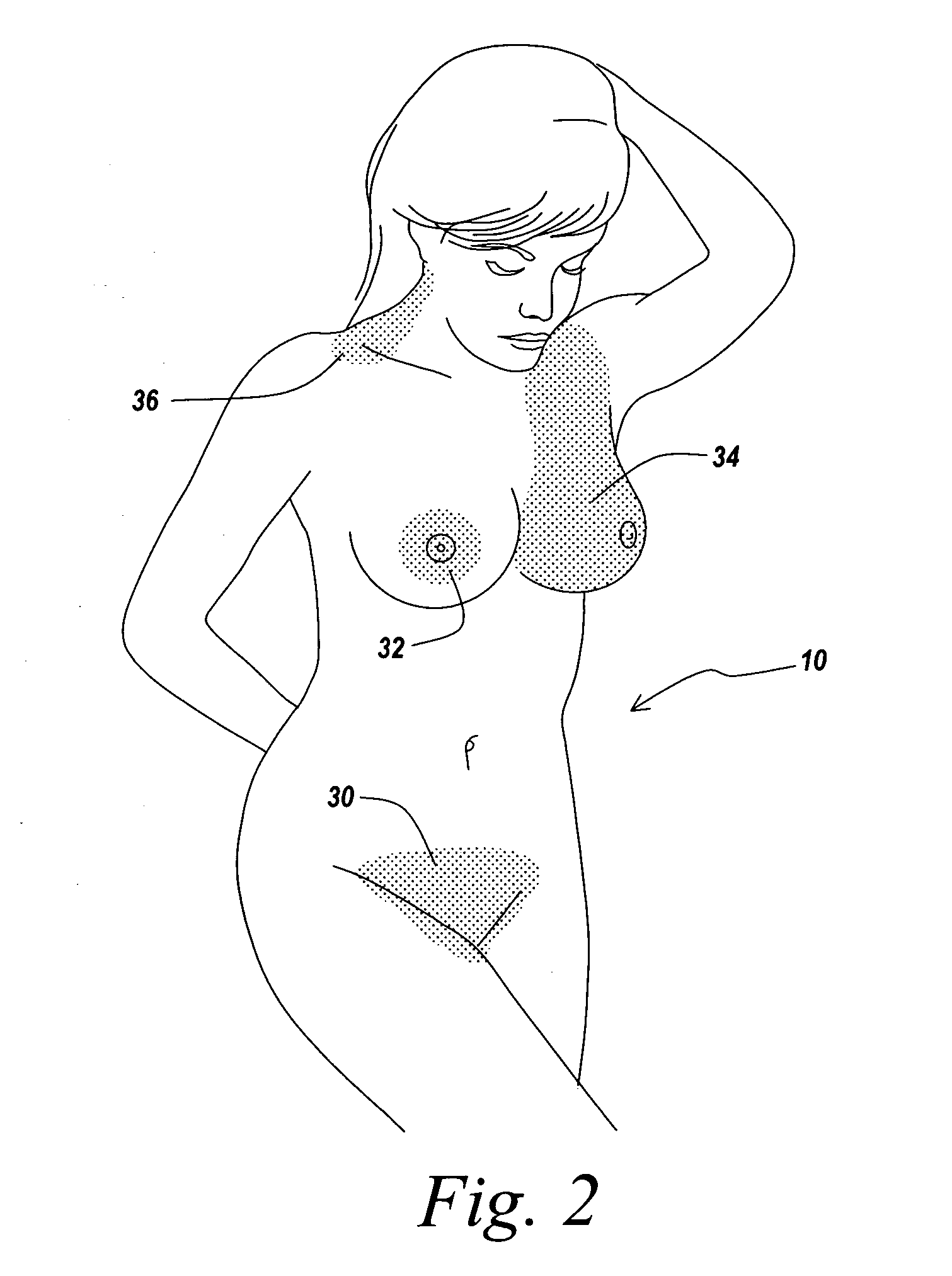 Lingerie-attached human arousal indicator