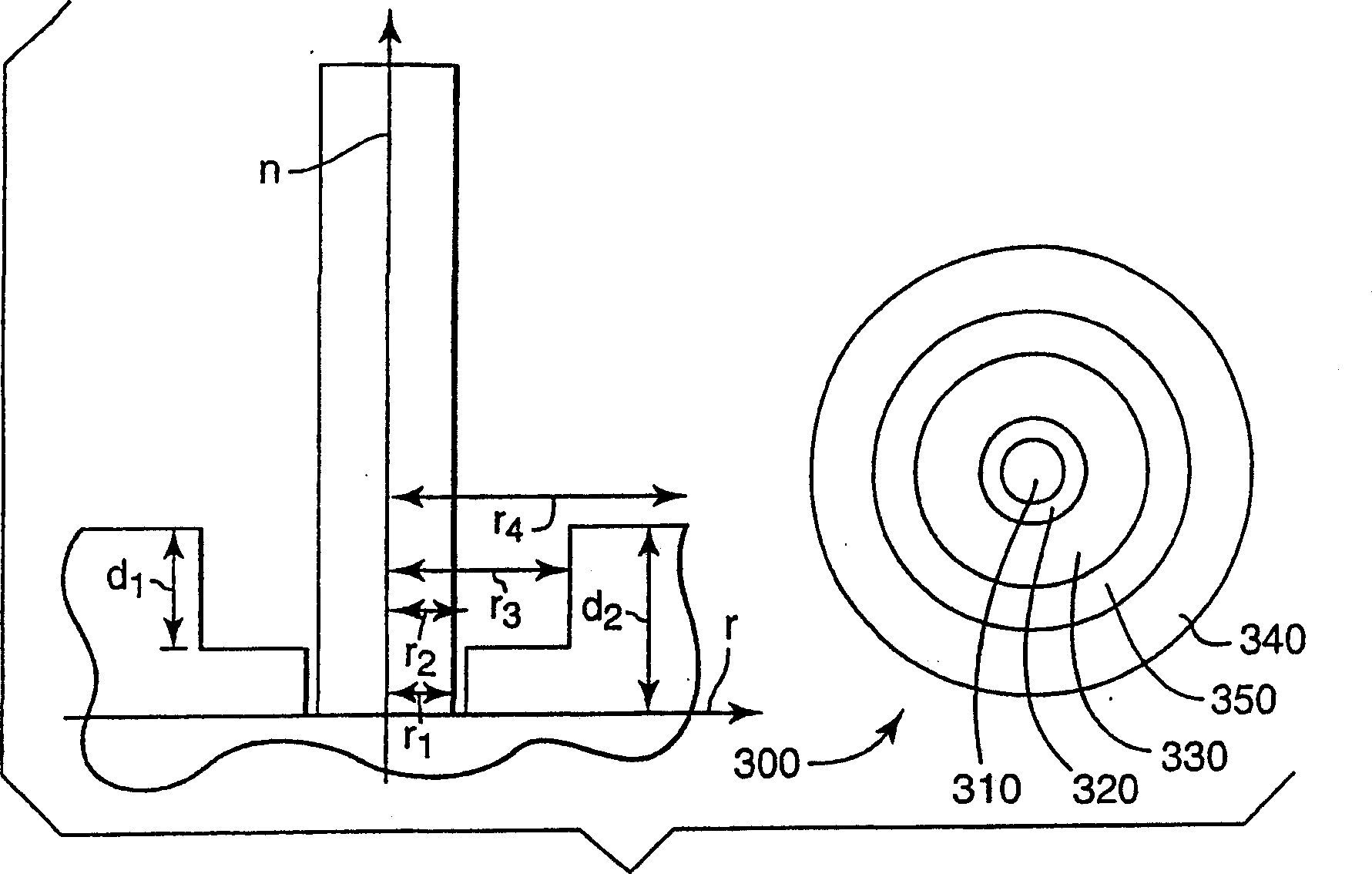 Optical waveguide article including a fluorine-containing zone