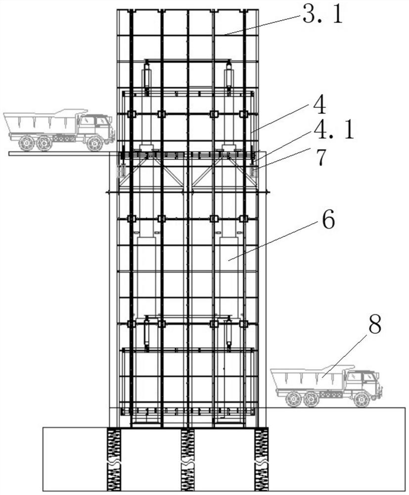 Heavy-duty carrying equipment and construction method thereof