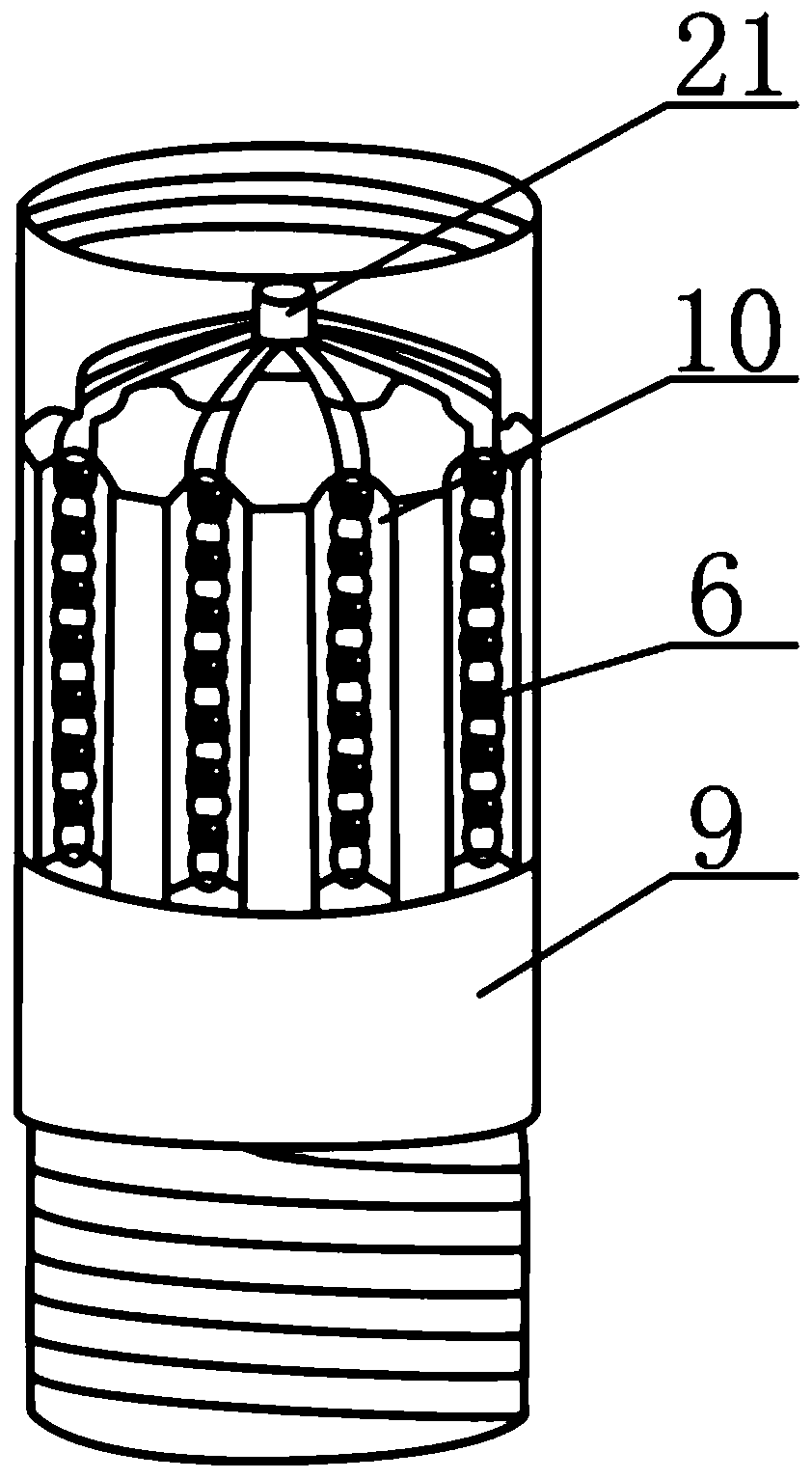 Device for collecting in-situ interstitial water and overlying water of offshore sediments