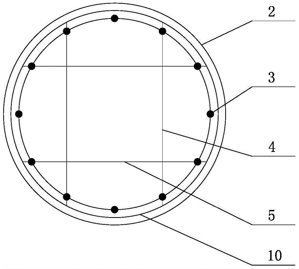 Concrete Pouring Construction Method of Cylinder of Fastening Wooden Formwork