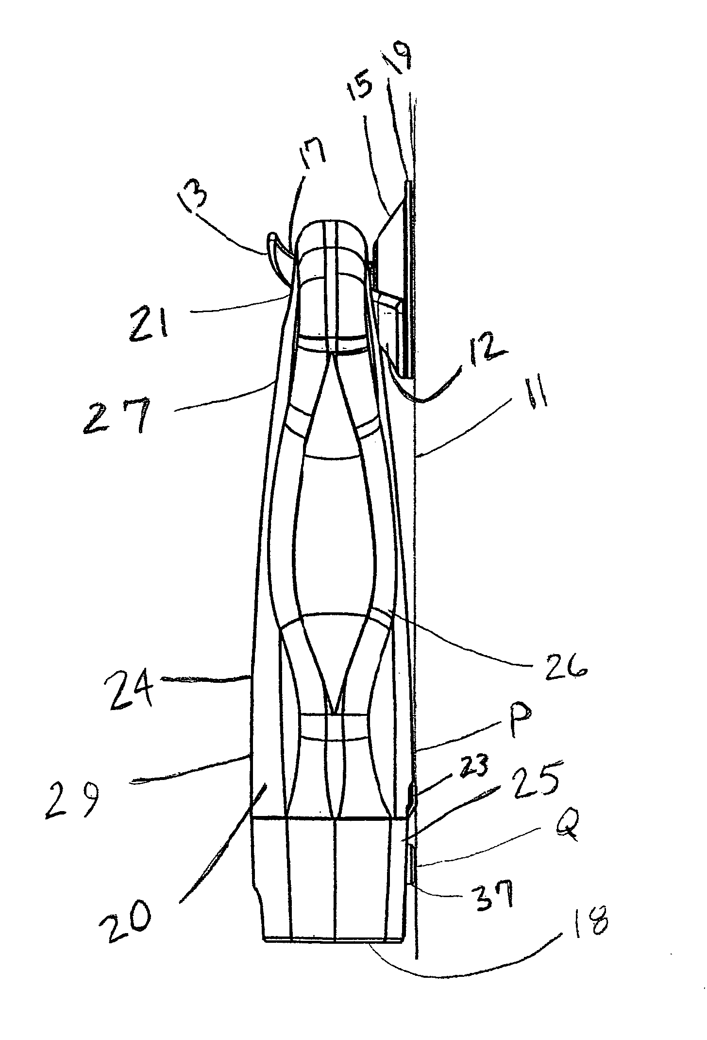 Inverted dispensing system and apparatus