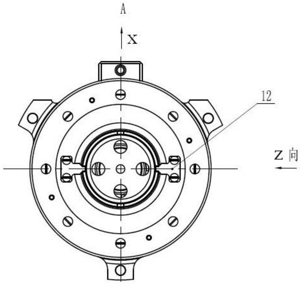 High-precision gyroscope accelerometer floater assembly inertia tensor testing device