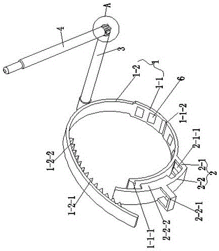 Device for preventing axillary thermometer from falling off and being broken