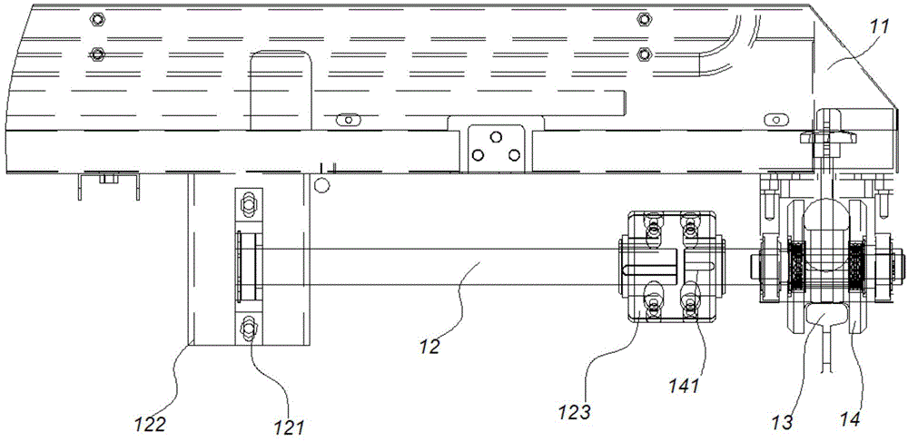 High-pressure environment-friendly opposite-explosion flushing device