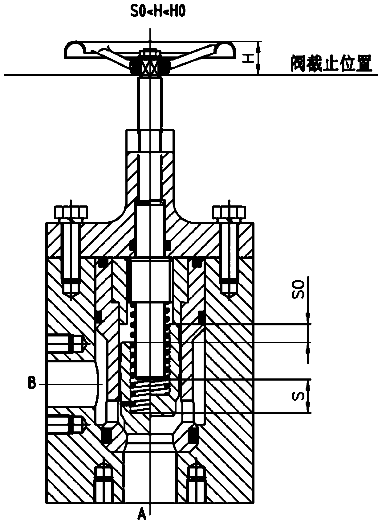 Single-spool multi-functional valve and function adjusting method thereof