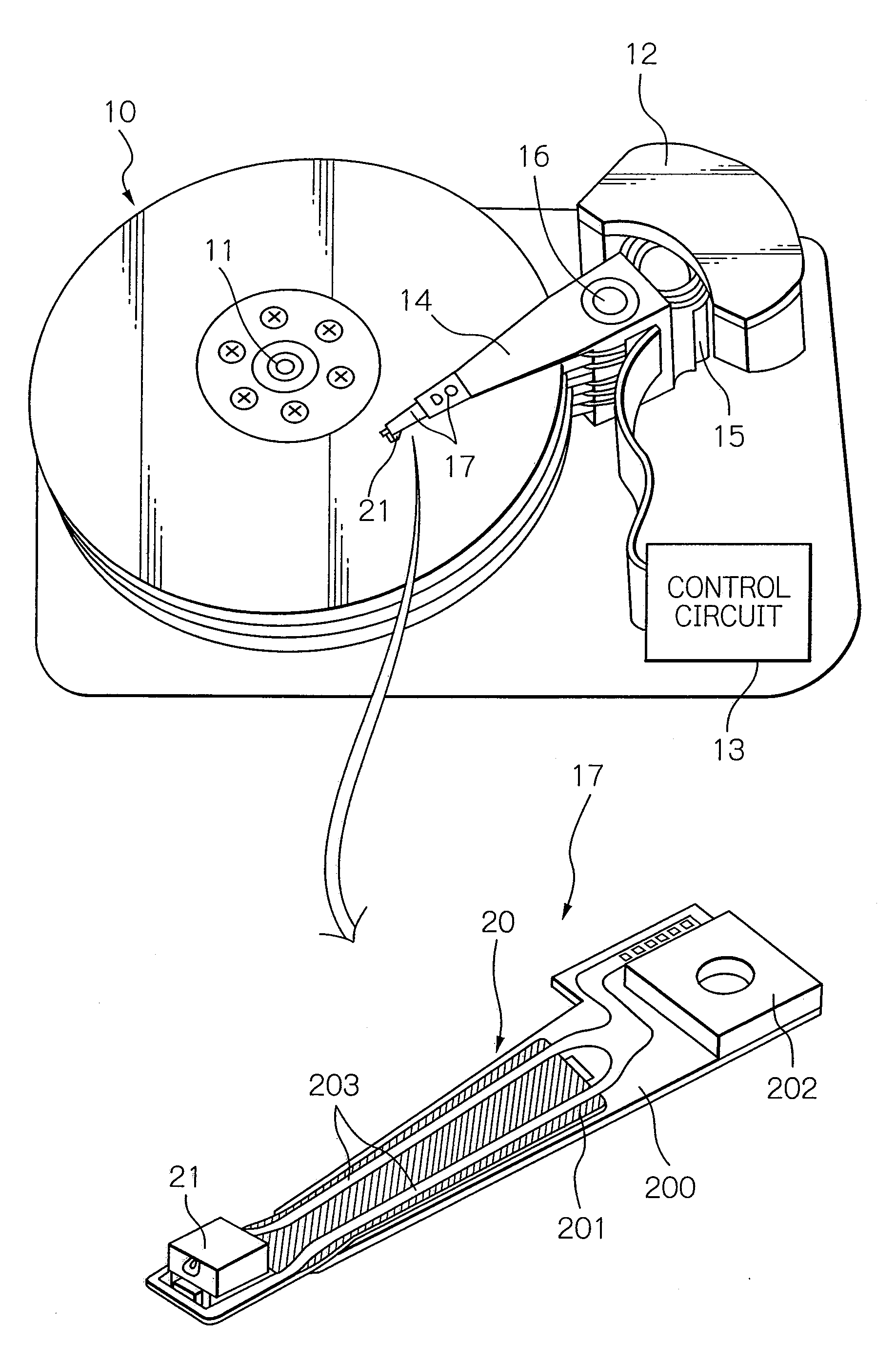 Surface plasmon antenna with propagation edge and near-field light generating element