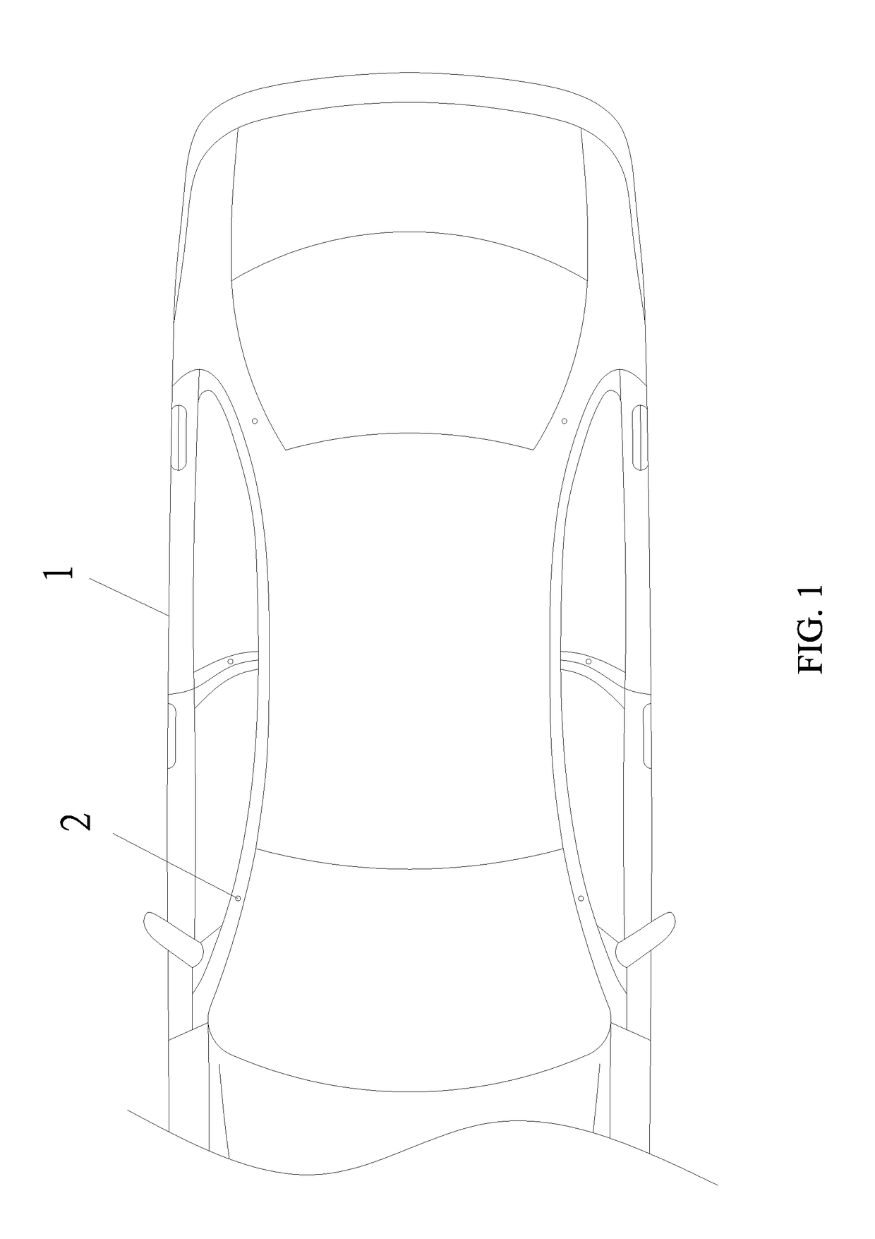 Vehicle of no blind spot