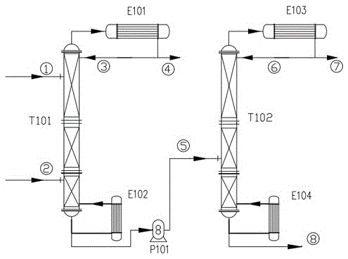 Extractive distillation method for azeotropic mixture of tert-butyl alcohol and triethylamine