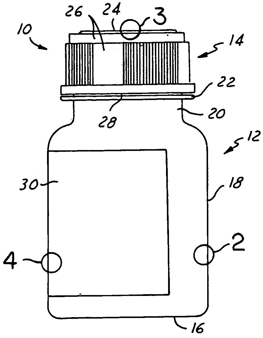 Plastic packaging having embedded micro-particle taggants