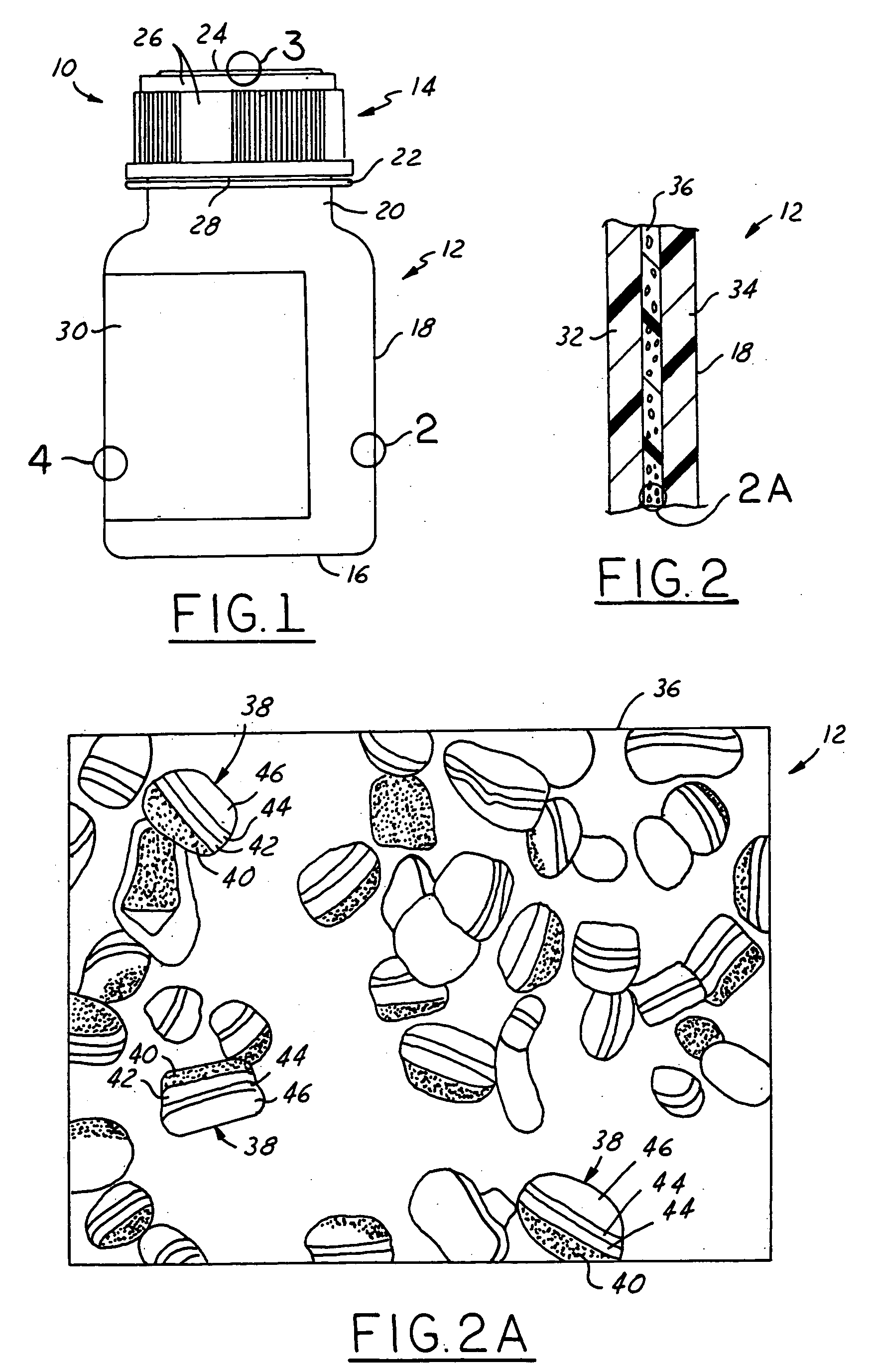 Plastic packaging having embedded micro-particle taggants
