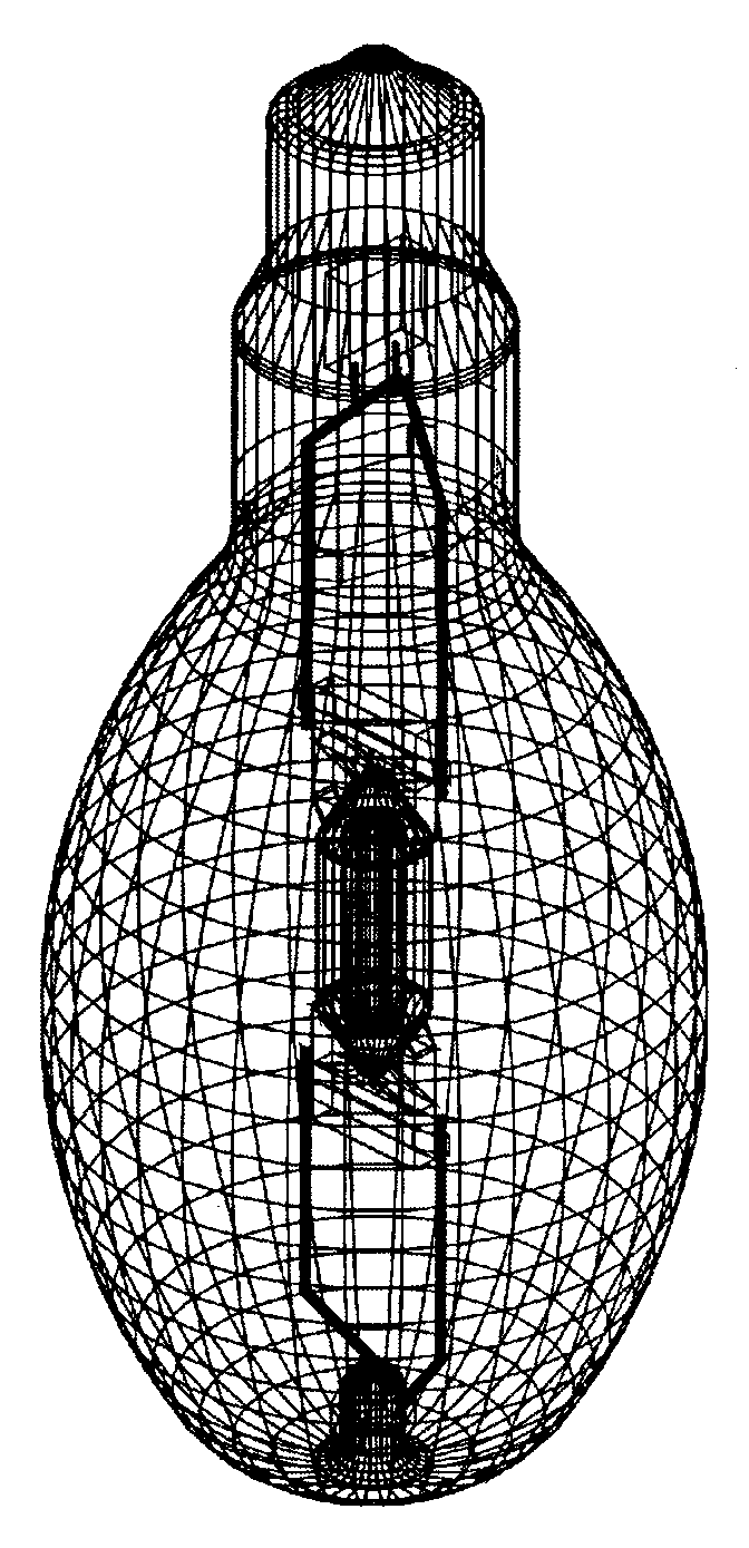 Reflector of annular electrodeless fluorescent lamp