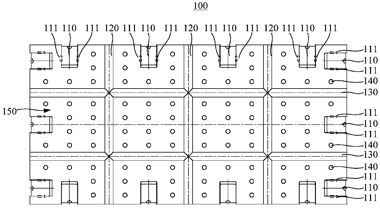 Quick-blocking type universal wall veneer module capable of being leveled and wall surface splicing, inserting, laying and hanging construction method