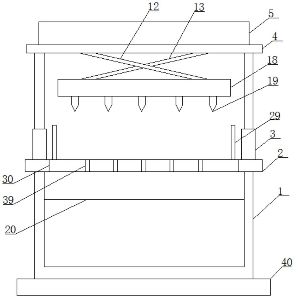 Cutting device used for production of aluminum alloy windows