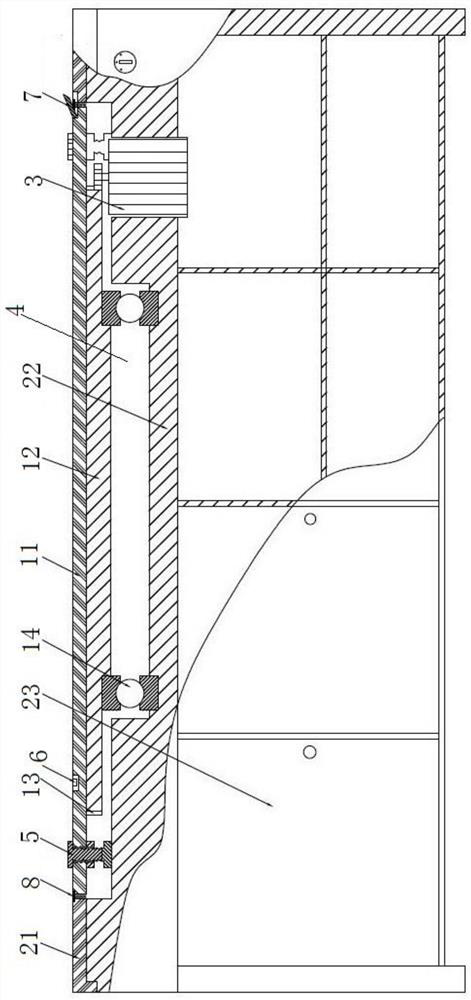 Rotatable experiment table