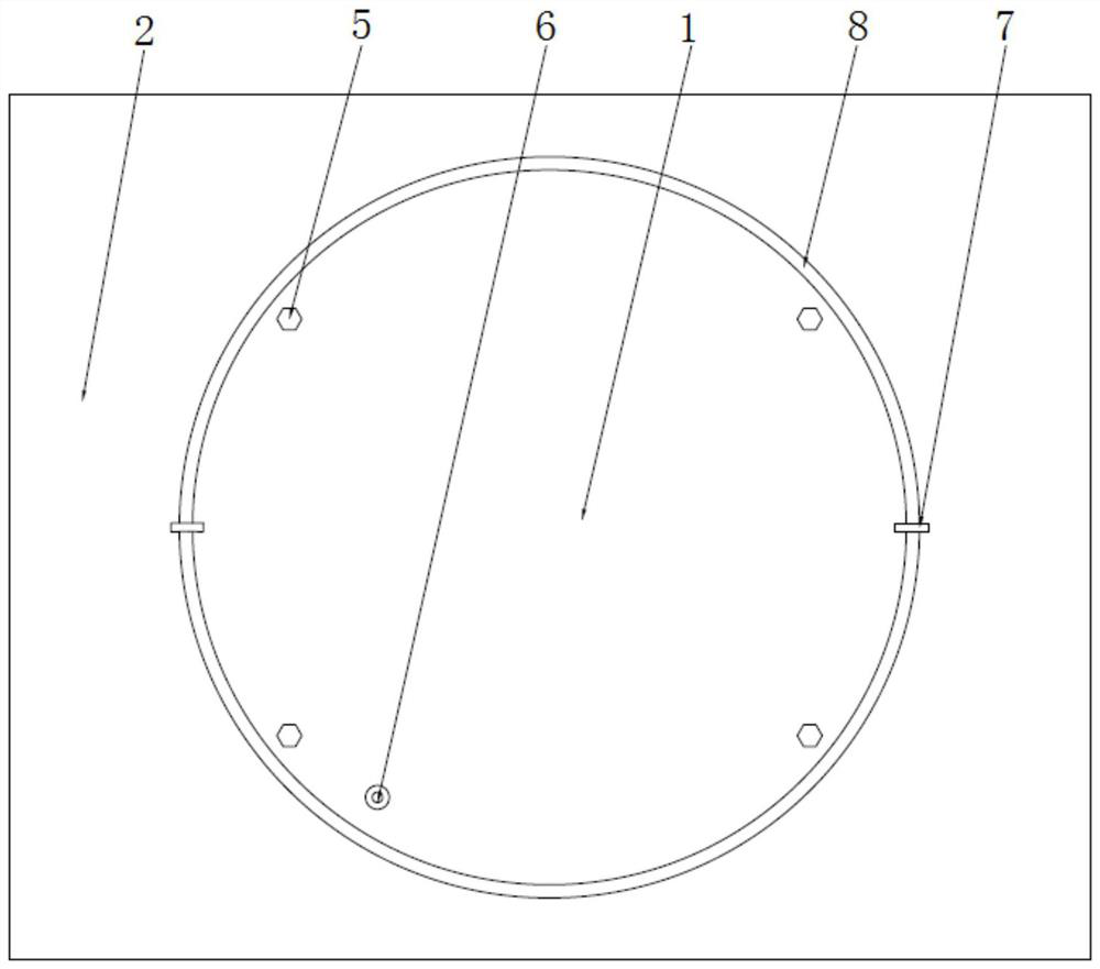 Rotatable experiment table