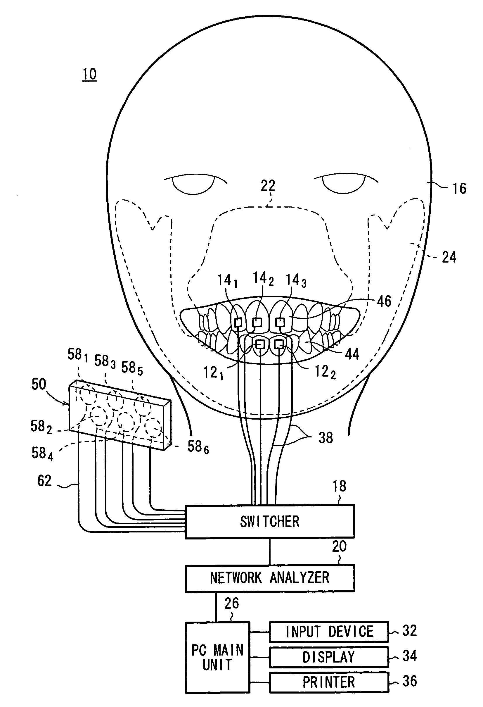 Instrument and method for measuring three-dimensional motion