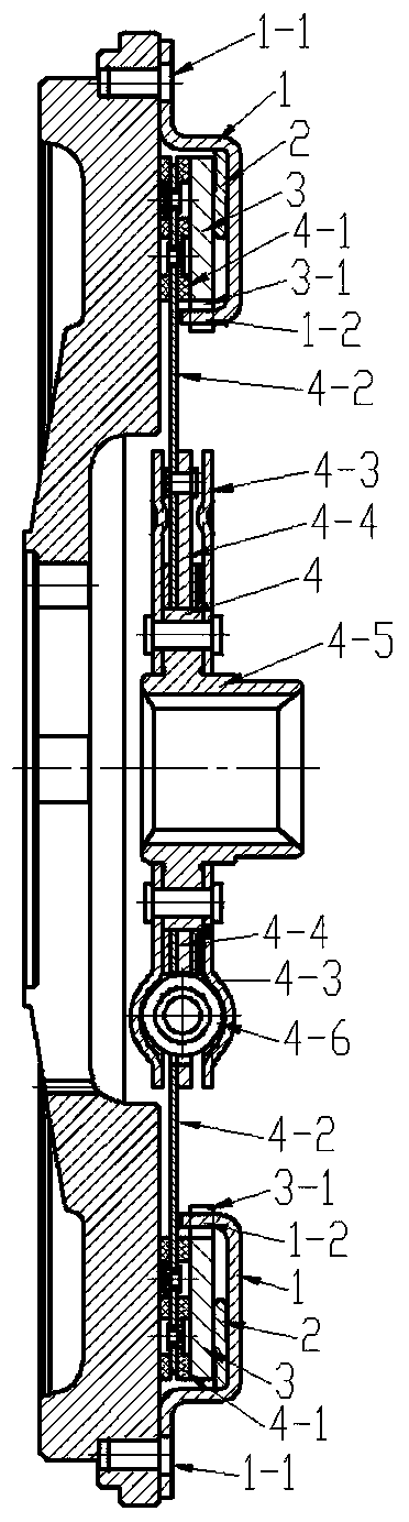 Torsion damper for hybrid electric vehicle