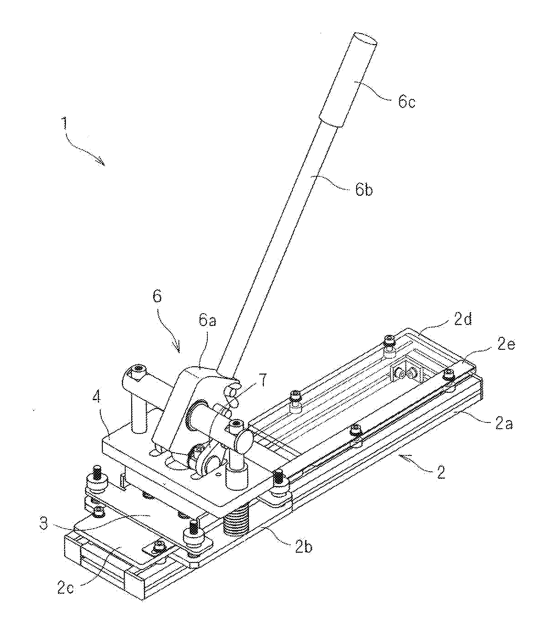 Sheet cutter and belt processing tool