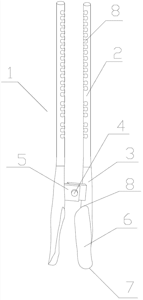 Electric pole hole digging device