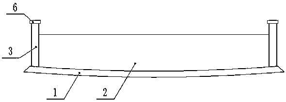 Automobile lightweight front anti-collision beam