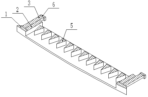 Automobile lightweight front anti-collision beam