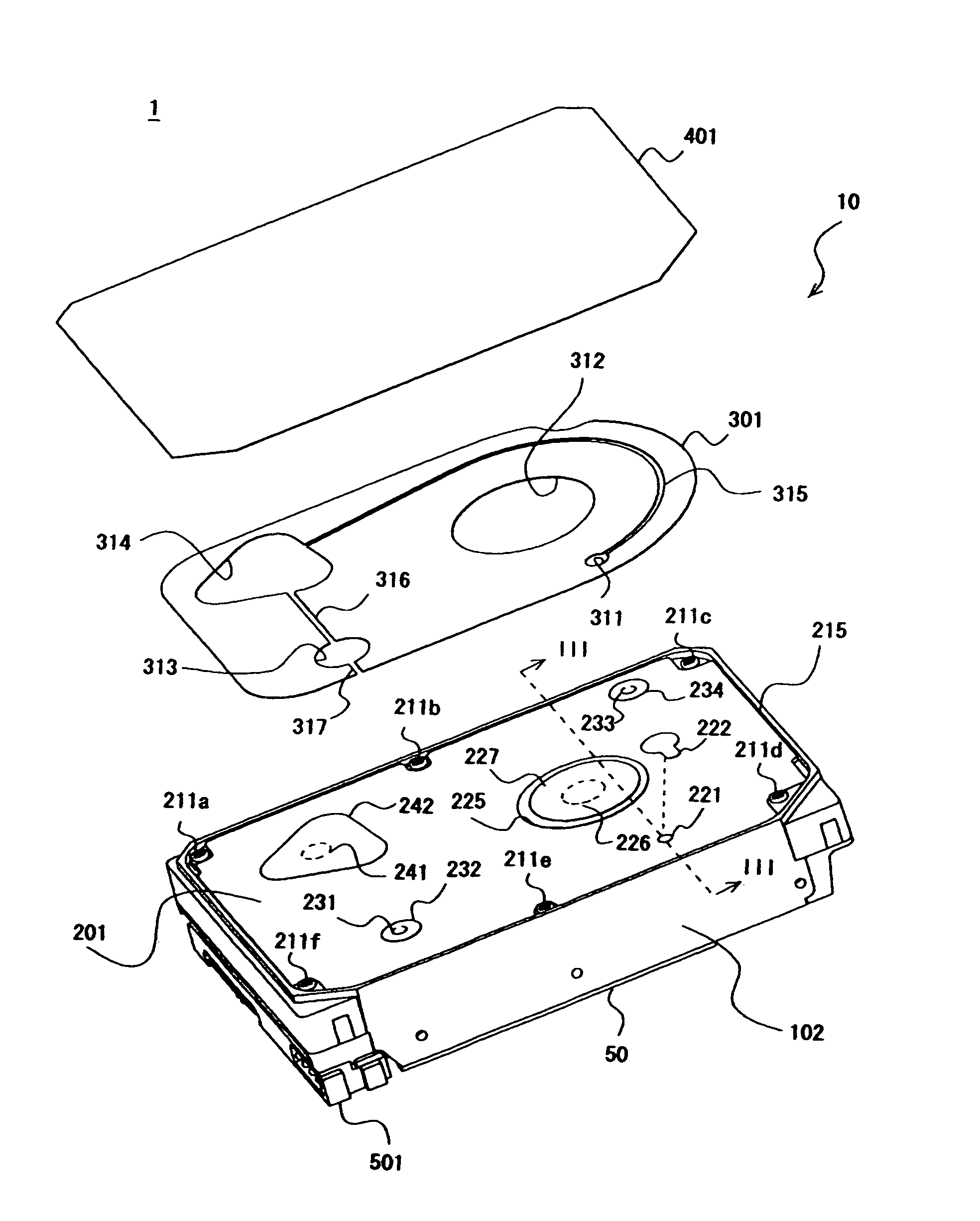 Disk drive device and manufacturing method thereof