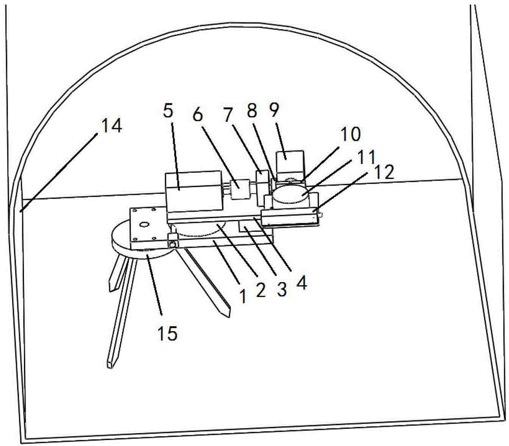 Smart laser profiler automatic in leveling and direction adjustment