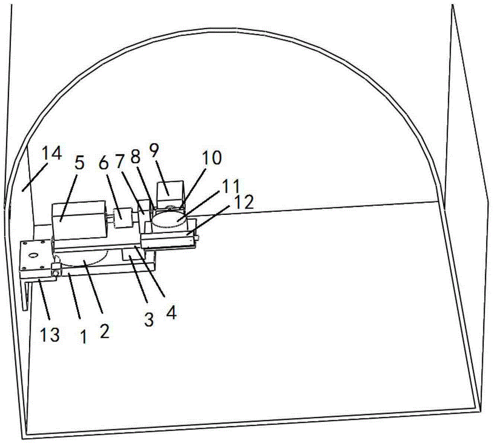 Smart laser profiler automatic in leveling and direction adjustment