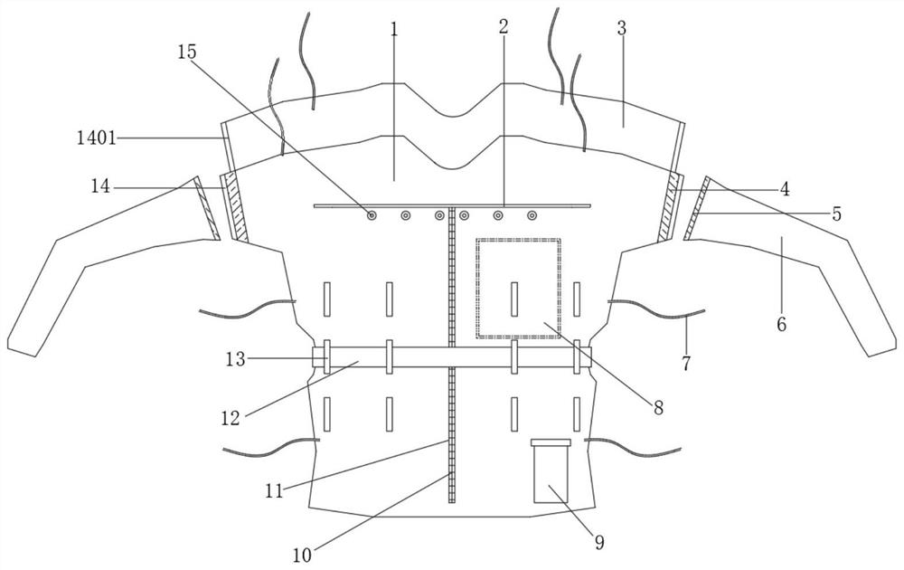 Surgical gown convenient for patient to wear