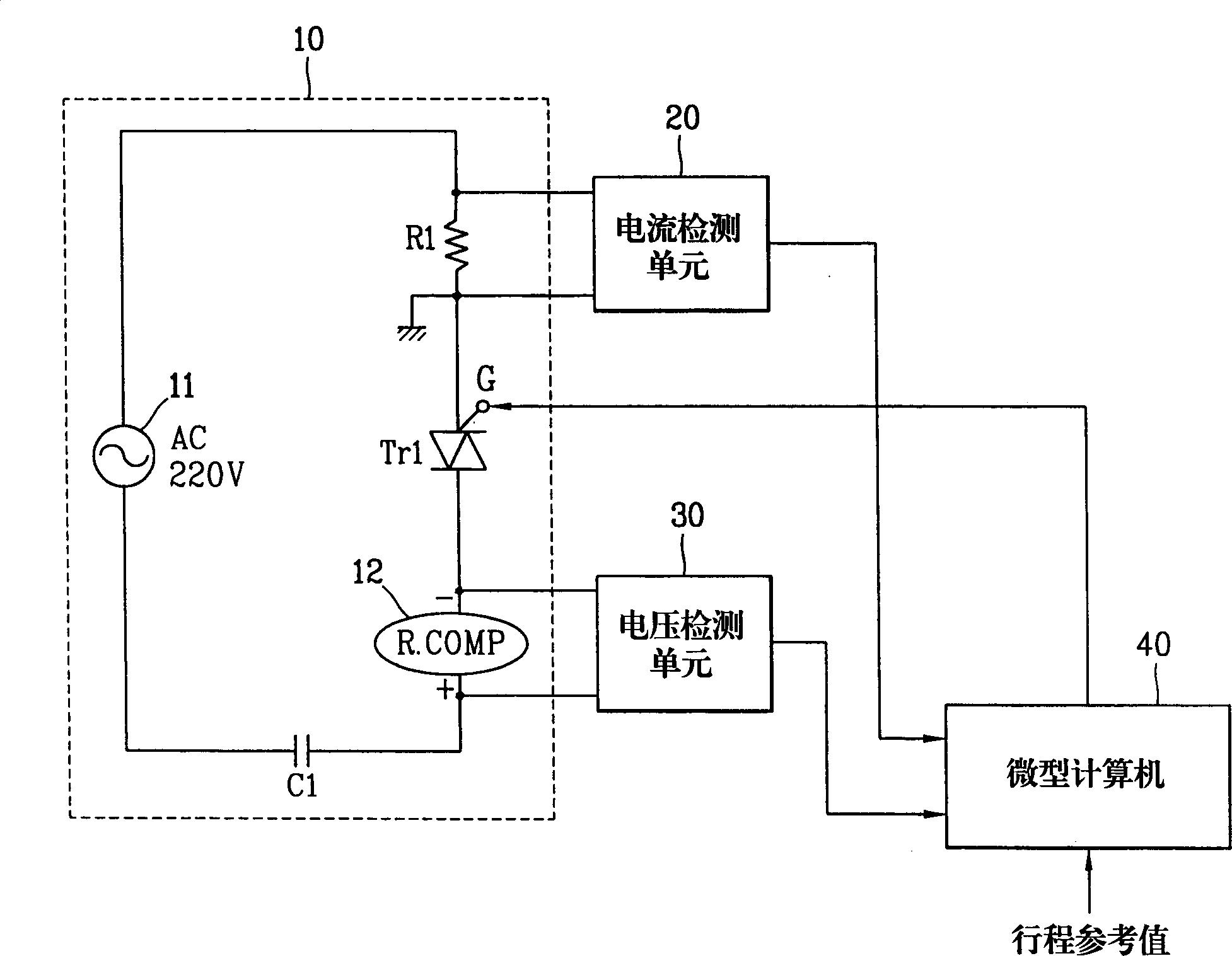 Operatio control method of reciprocating compressor