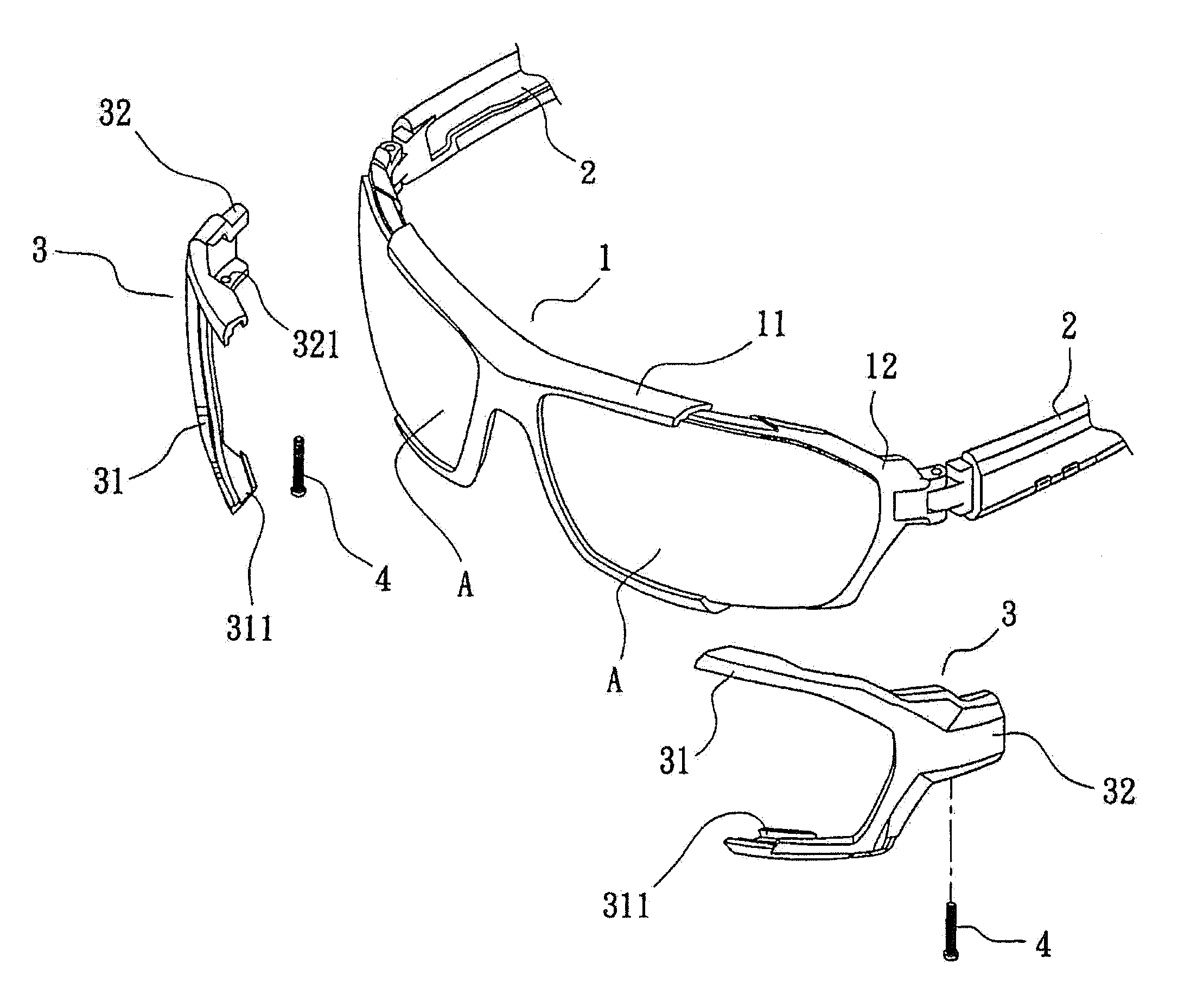 Eyeglasses Structure