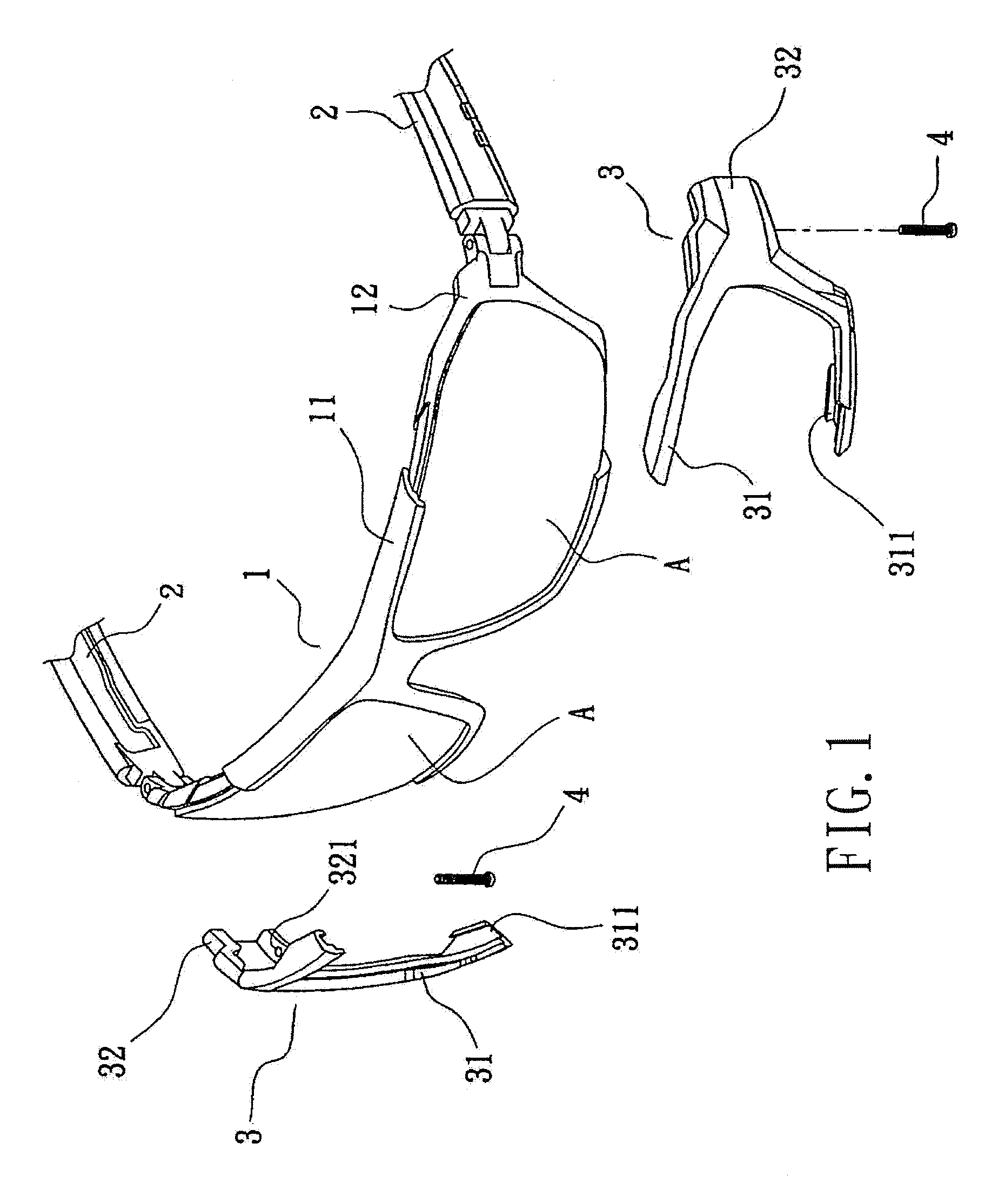 Eyeglasses Structure