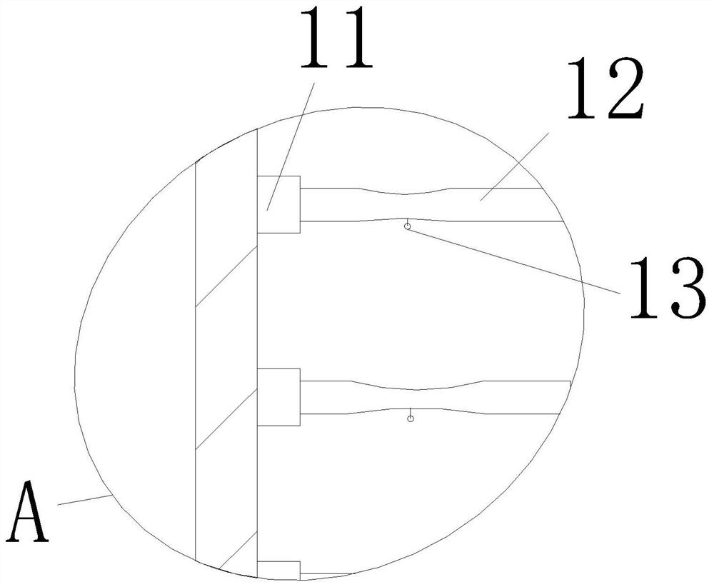 A self-cleaning structure inside an automobile engine oil filter