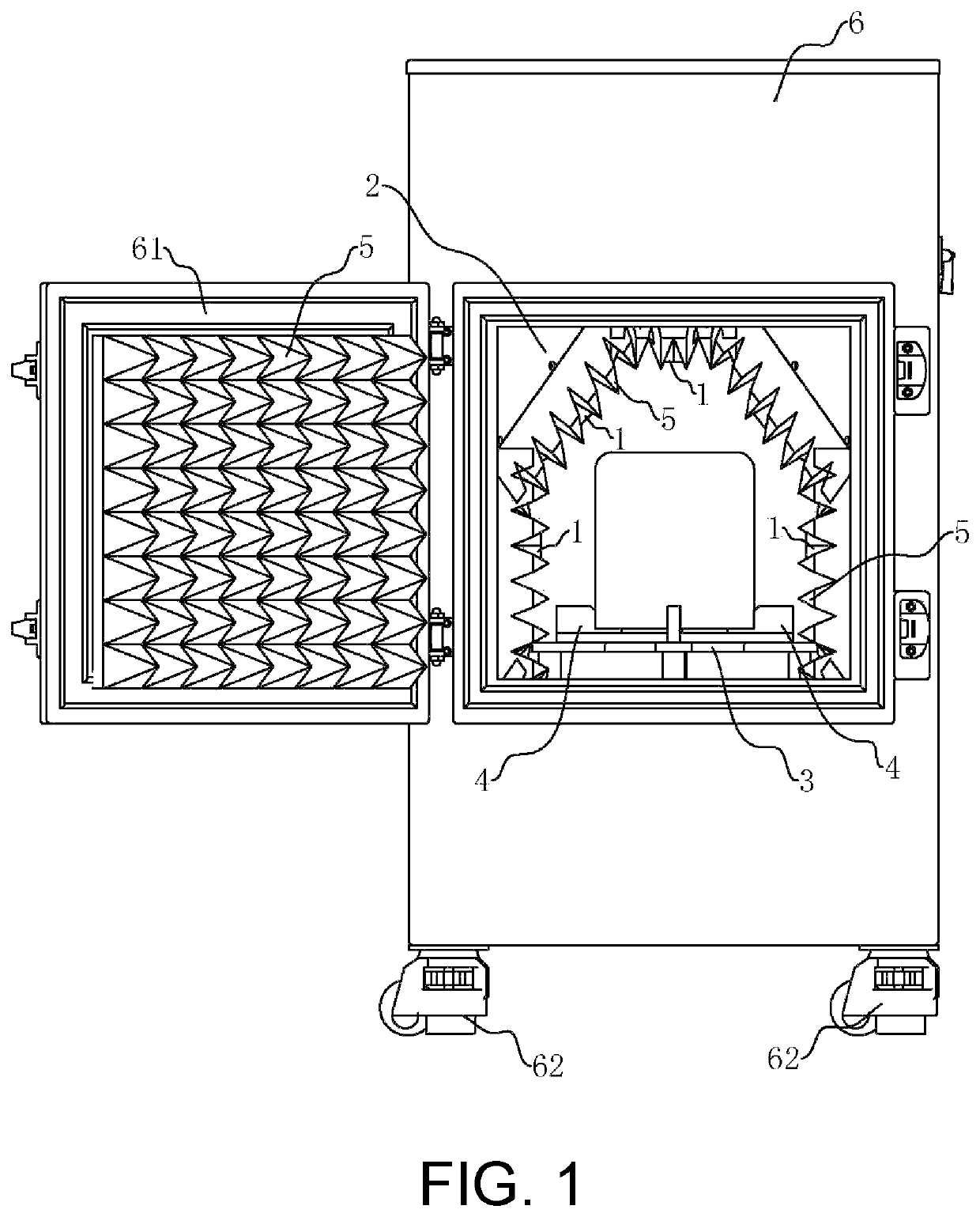 Polygonal spherical space sampling device