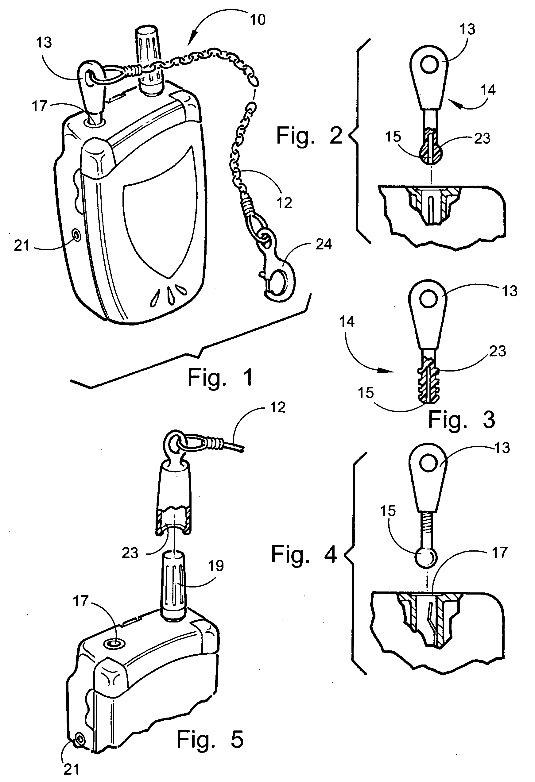 Socket engaging tether for electronic devices