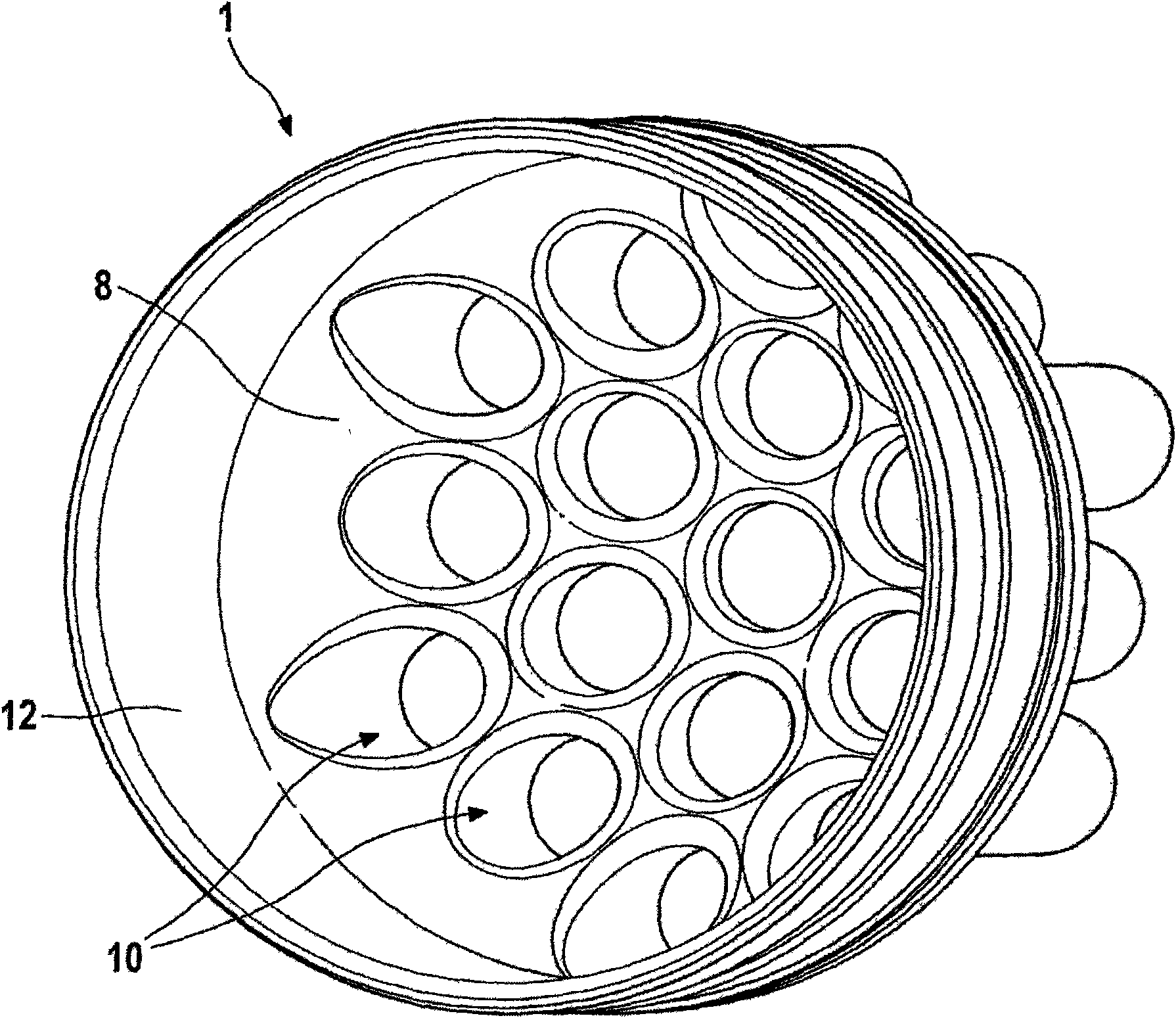 Pipe heat exchanger, dual deflection flanged bend, adapter, system and method for transferring heat