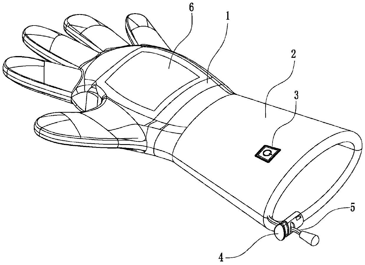 Multi-layer warmth-keeping ski gloves