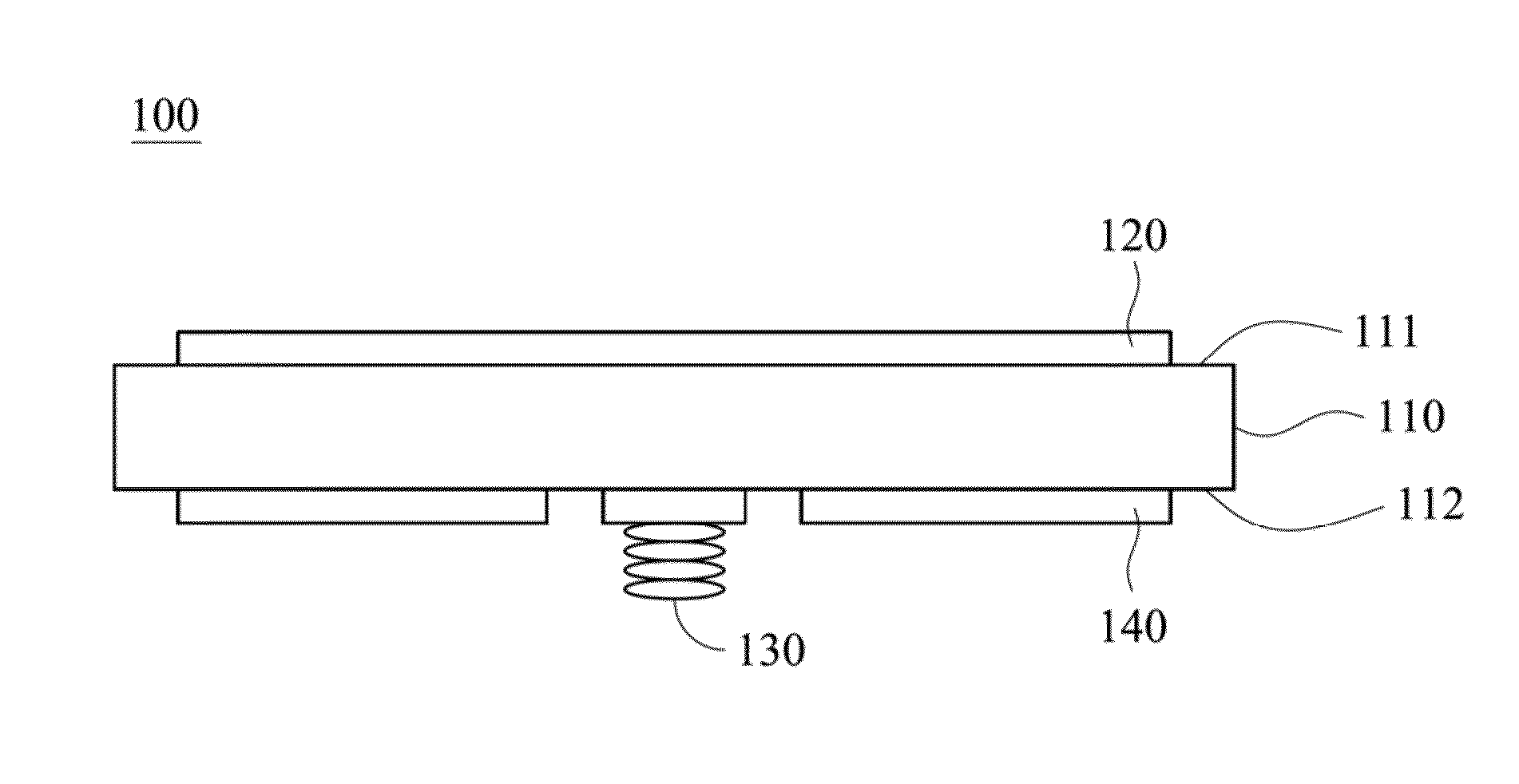 Microstrip antenna structure and microwave imaging system using the same