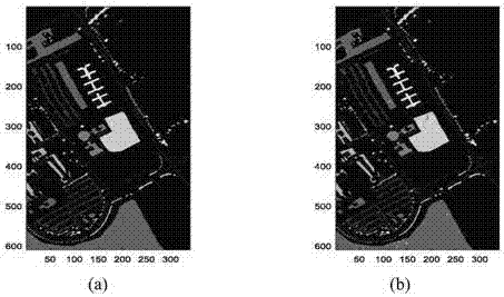 Hyperspectral image classification method based on spatial information enhancement and deep belief network
