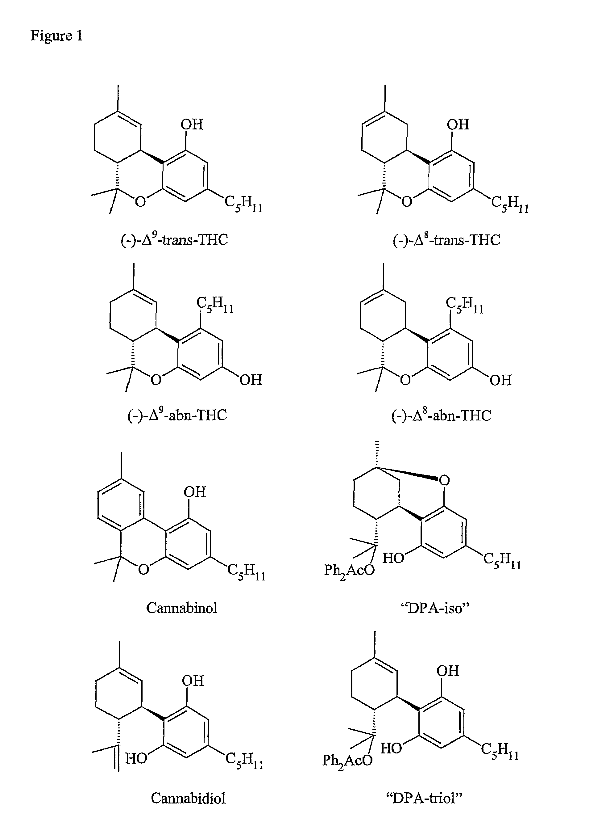 Process for purifying (-)-Delta<sup>9</sup>-trans-tetrahydrocannabinol