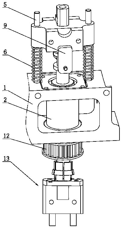 Mechanical claw protecting device