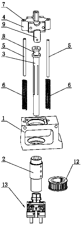 Mechanical claw protecting device