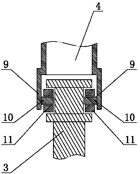 Mechanical claw protecting device