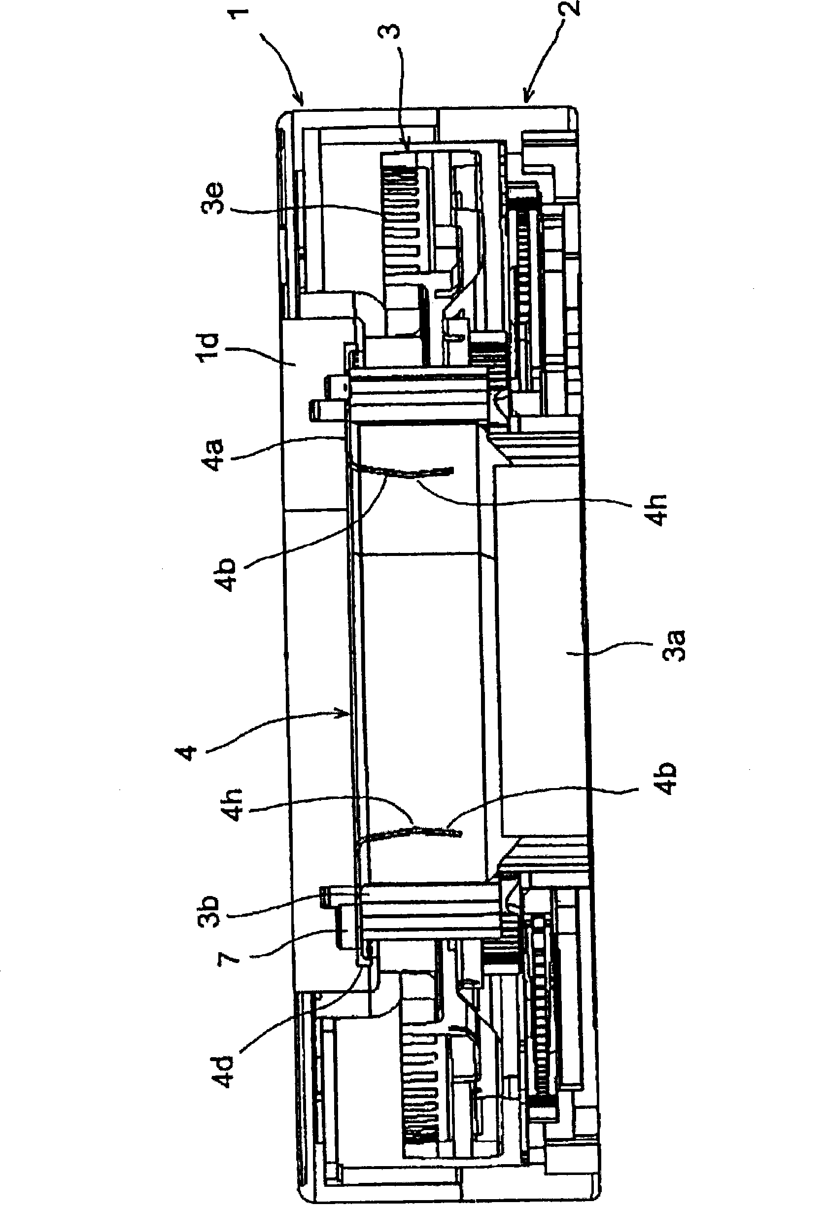 Rotary angle detecting device