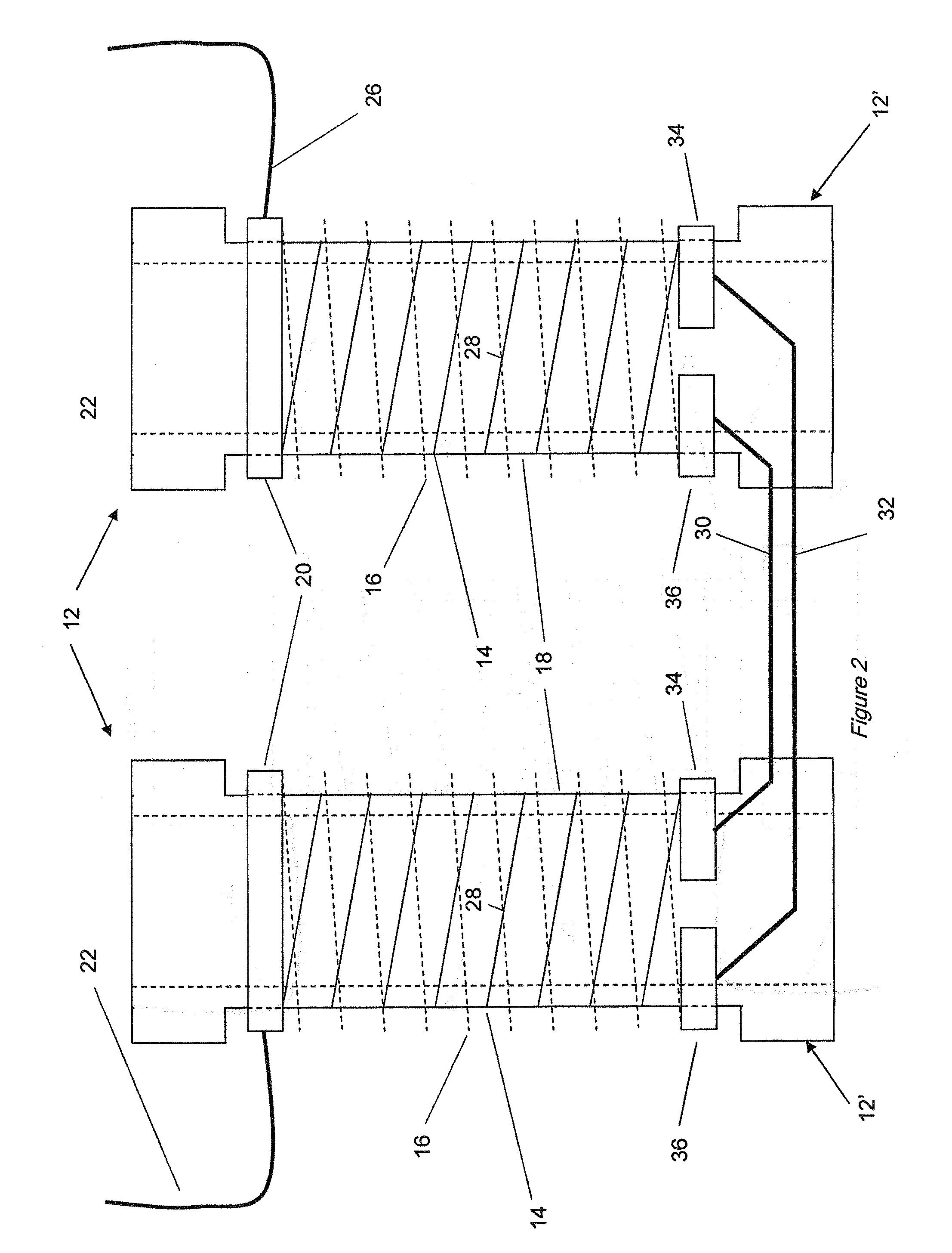 Device for a current limiter and a current limiter comprising said device